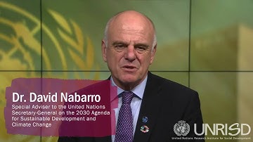 Dr. David Nabarro on the UNRISD 2016 Flagship Report
