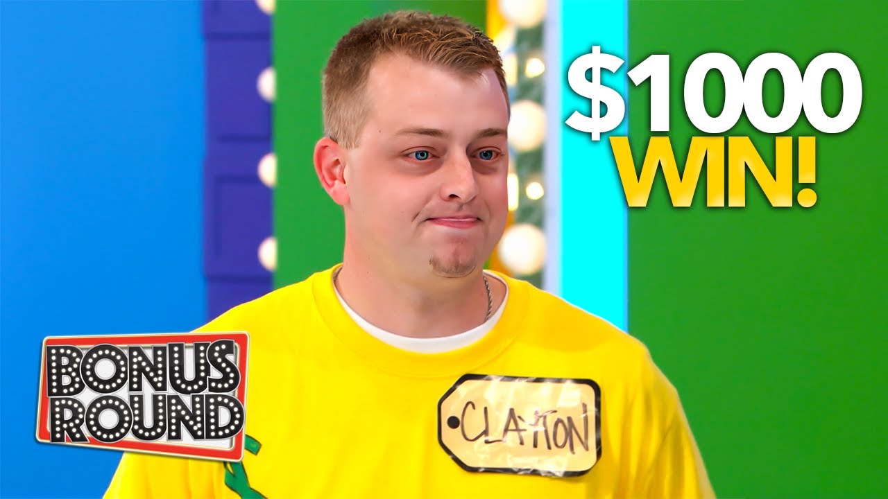 The Price Is Right - Contestant Bags $1000!