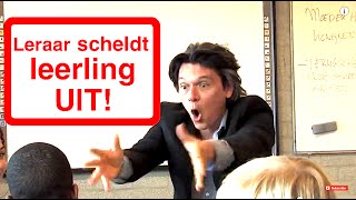 Leraar Scheldt Leerling Uit