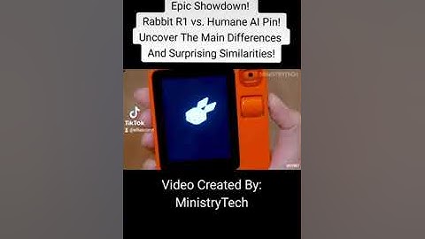 Epic Showdown! Rabbit R1 vs. Humane AI Pin! Uncover The Main Differences & Surprising Similarities!