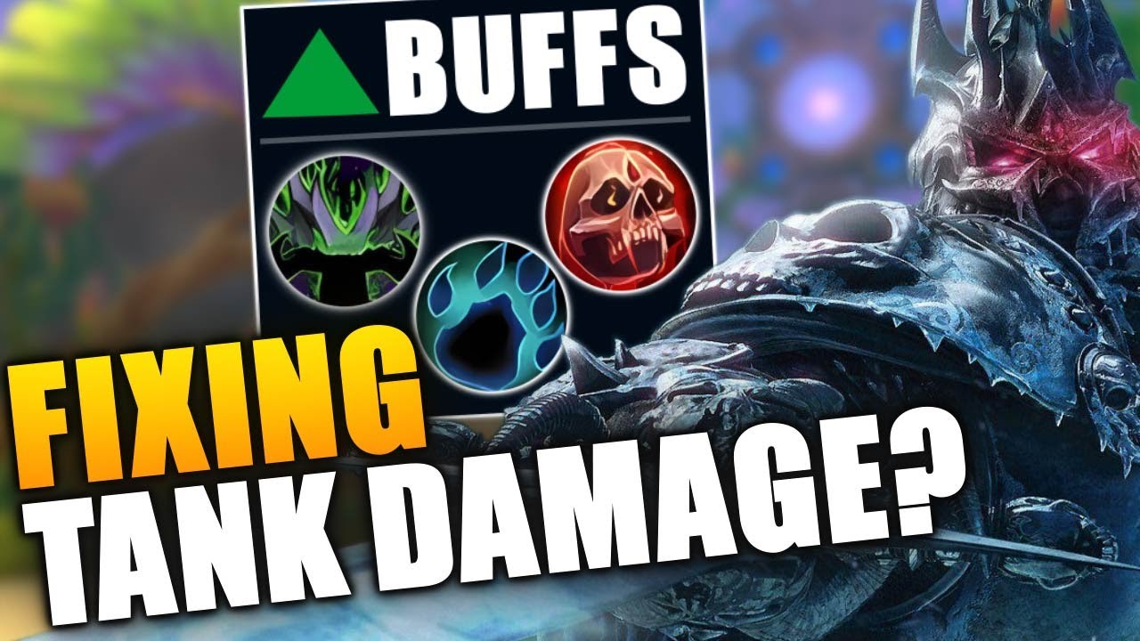 Tank Buff Blizzard is BUFFING TANK DAMAGE in 11.2 - YouTube