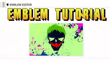 Joker SS Emblem Tutorial - Black Ops 3