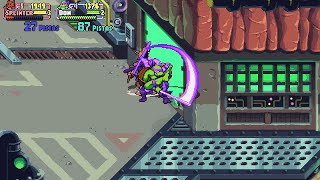 TMNT Shredder's revenge world record combo 521 hits