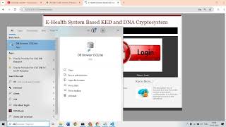 E Health System Based KED and DNA Cryptosystem Using Python