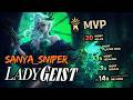 sanya_sniper Lady Geist 👠 20 KILL SLAUGHTER HOUSE 46.3K DAMAGE (Eternus VI FULL Deadlock Gameplay)