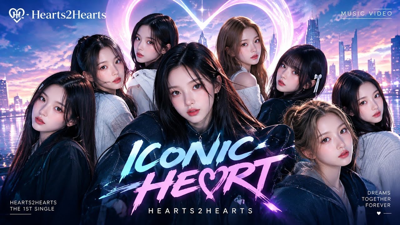 Hearts2Hearts (하츠투하츠) 'ICONIC HEART' (OFFICIAL REMIX MV