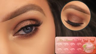 Beginners Smokey Eye Too Faced Sweet Peach Palette Eimear Mcelheron