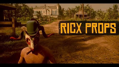 RedM Script - RicX Prop System - RedEM:RP & VORP & QBR/QR Script