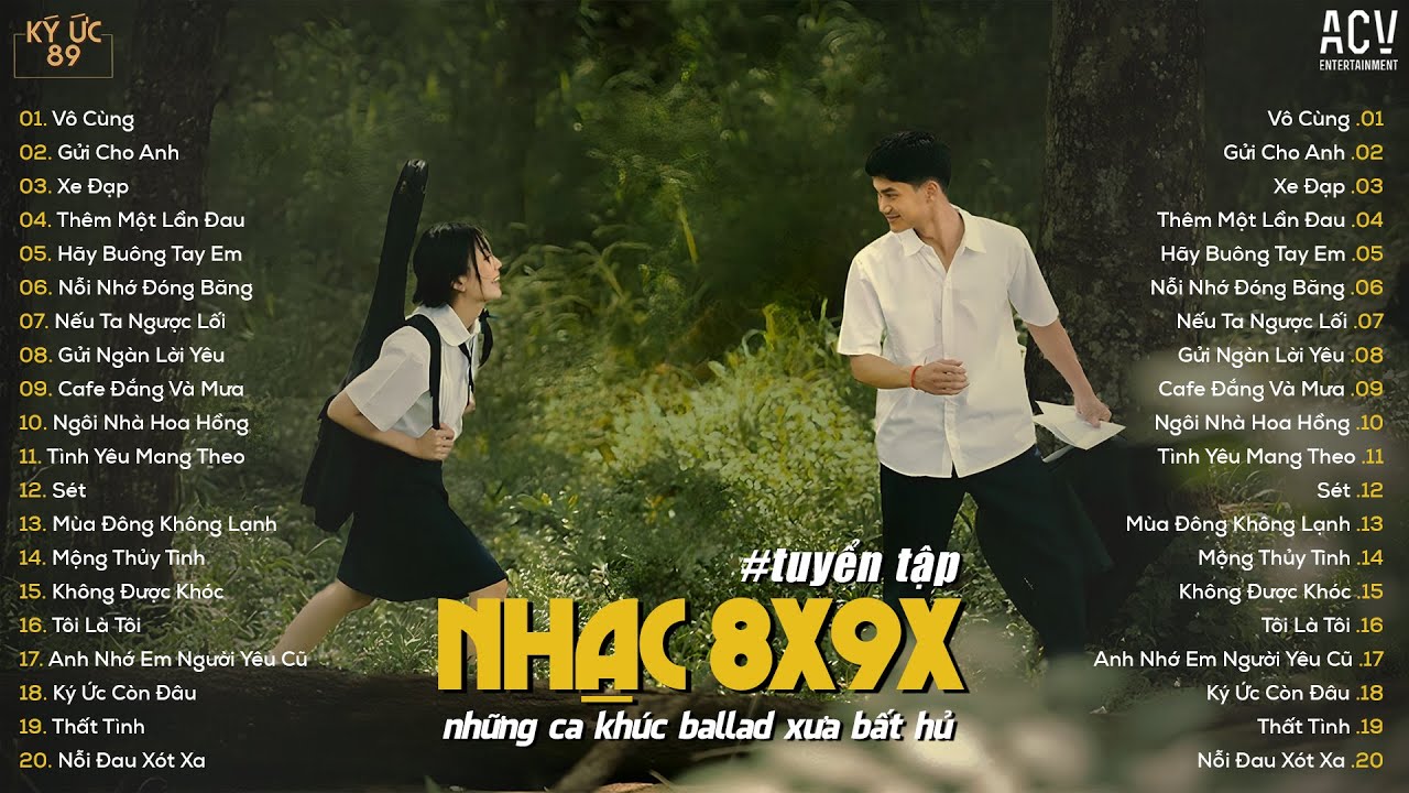 Nhạc Ballad Nhẹ Nhàng - Những Bản 8x9x Xưa Hay Nhất Mọi Thời Đại ♫ 20 BẢN COVER BẤT HỦ DÀNH CHO 8X9X