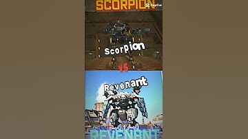 Scorpion vs Revenant Edit #1v1 #1v1edit #warrobots #darkstar_wr