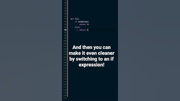 An easy way to clean up if statements #python #pythonprogramming #refactoring #dailyrefactoring