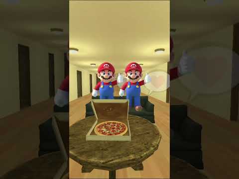 Escape Nextbots Kpop Demon Hunters Pizza, Catnap And Mario Bros #gmod