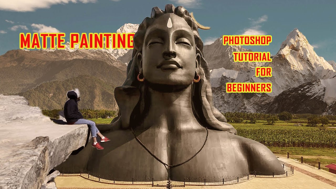 matte painting photoshop in hindi PT1 | matte painting tutorial photoshop in hindi |