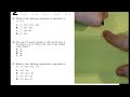 ACT Practice Math Test 1 - Questions 15-17