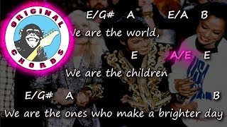 Usa For Africa - We Are The World - Chords & Lyrics