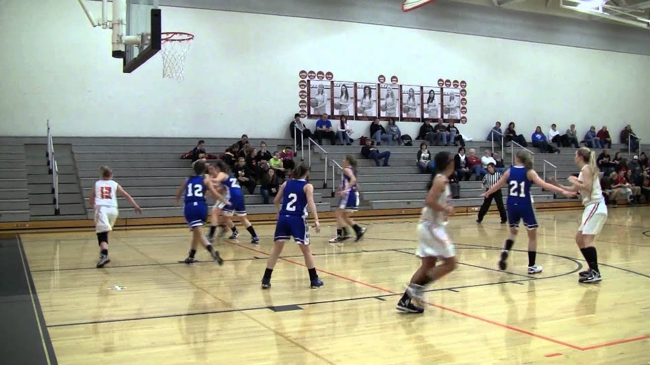 12272012 Girls Basketball Corry Beavers 25 vs Cambridge Springs