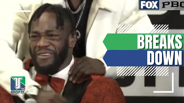Deontay Wilder BREAKS DOWN whilst honouring former...