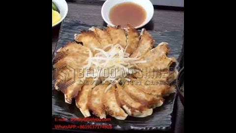 Semi automatic Japanese Gyoza Dumpling Making Machine