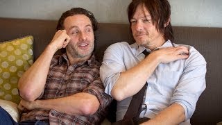 Andrew Lincoln & Norman Reedus talk about 'The Walking Dead' (Part 1)