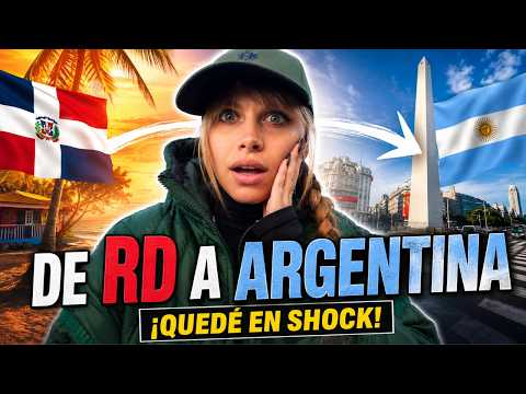 I came from the Dominican Republic to Argentina and DIDN'T UNDERSTAND ANYTHING 😱