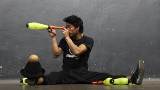 Juggling clubs - Caminante - Percy Córdova