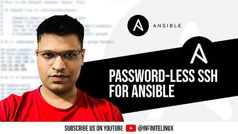 Password-Less SSH for Ansible