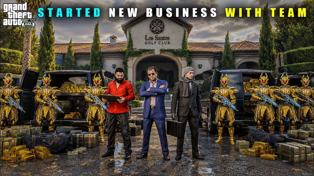 GTA 5 : STARTED NEW BUSINESS WITH GOLD MAFIA & INDIAN DON || BB GAMING