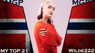 Eurovision 2022 - My Top 21 [Norway - Melodi Grand Prix - MGP]