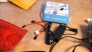 USB 2.0 to SATA / IDE Cable Part 1.