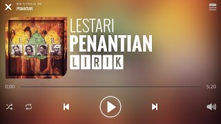 Lestari - Penantian [Lirik]