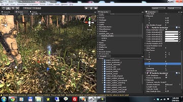 Unity 3D Mesh Particle Renderer Bootcamp Demo