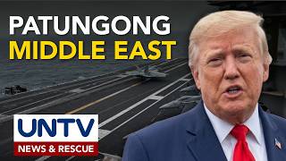 USS Theodore Roosevelt at libo-libong US Navy at Marines, patungong Middle East