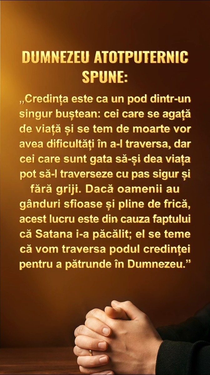 Cuvinte direct din partea lui Dumnezeu