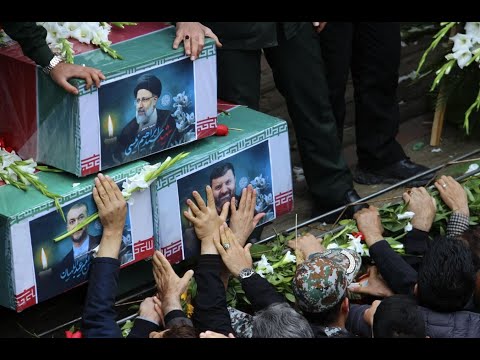 გლოვა ირანში - ისლამურ სახელმწიფოში პრეზიდენტს ემშვიდობებიან