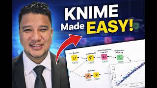 KNIME Data Science Tutorial for Beginners | Build a Linear Regression Model Step-by-Step