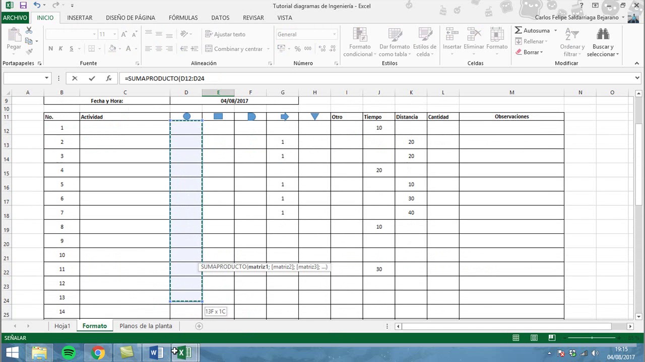 Combatiente A Veces Marinero Plantilla Excel Diagrama De Flujo Fondo