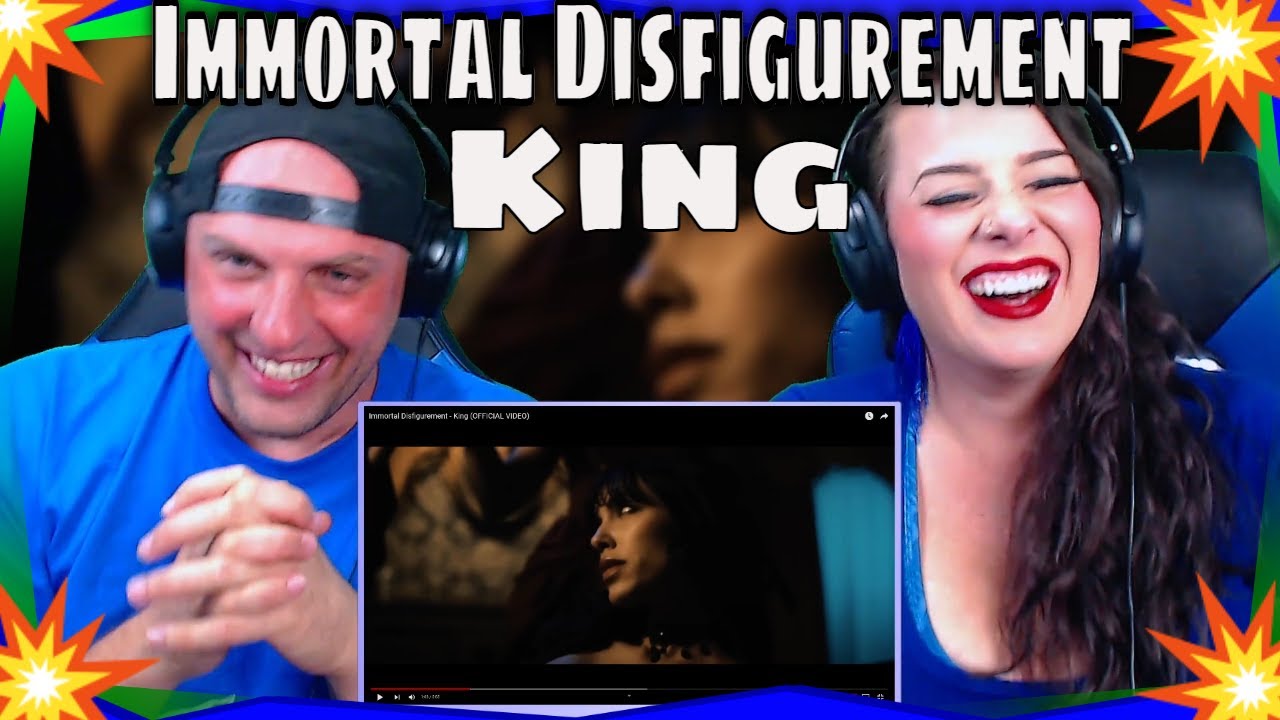 First Time Hearing Immortal Disfigurement - King (OFFICIAL VIDEO) THE WOLF HUNTERZ REACTIONS
