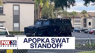 Press Conference: Woman overdoses, man shoots himself at Apopka apartments