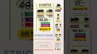 Strictiond- Manage Your Blood Sugar