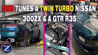 300zx Twin Turbo & GTR R35 dyno