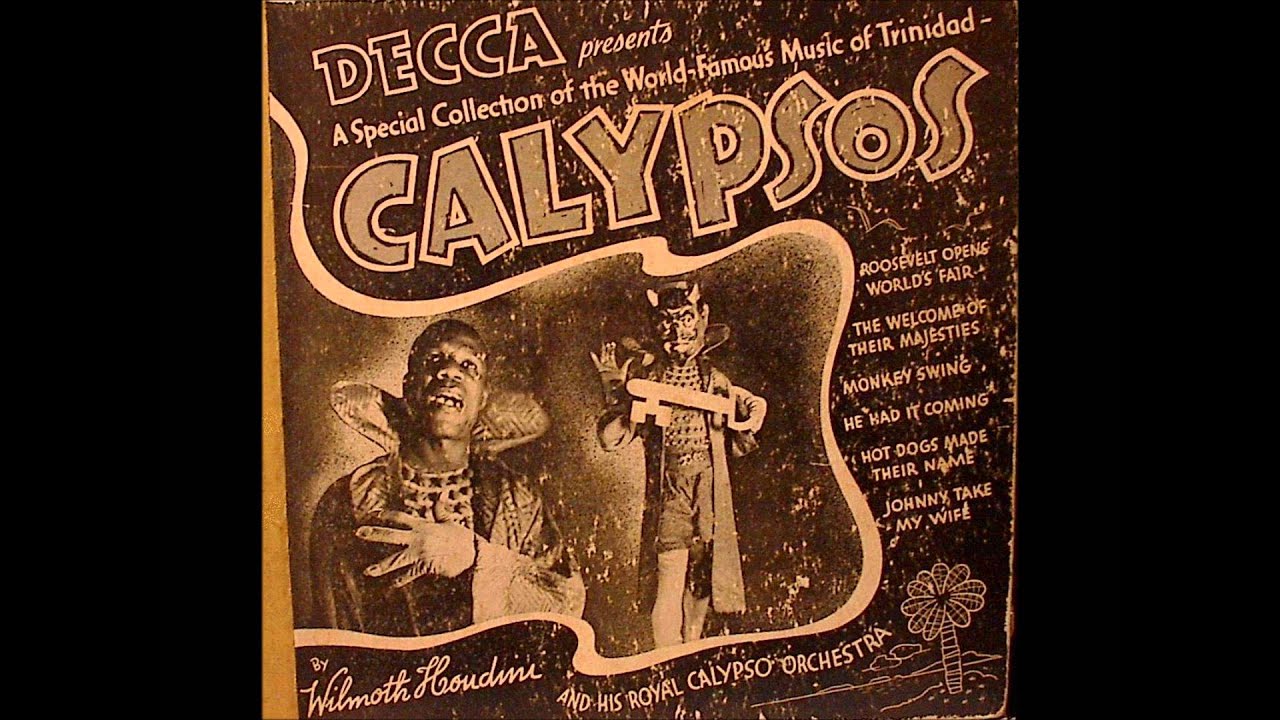 洋楽 WILMOTH HOUDINI / CALYPSO CLASSICS WILMOTH HOUDINI / CALYPSO CLASSICS FROM TRINIDAD - GLOCAL
