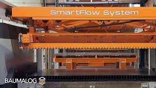 : Laser cutting automation | SmartFlow System by Baumalog