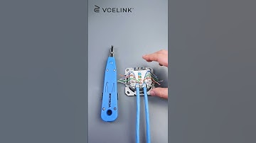 A compact&powerful punch-down tool kit for RJ45 keystone jack terminations.#shorts #rj45 #tools #diy