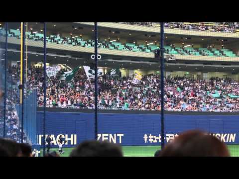 ソフトバンクホークス試合前1-9応援歌　5月25日