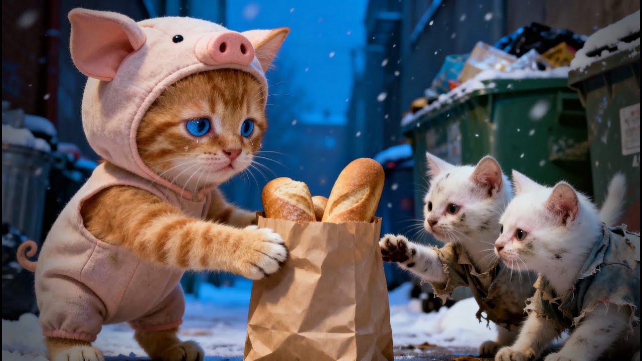 They Were Cold and Hungry… Until Mimi Came ❄️