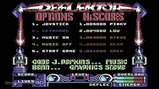 Deflektor - Commodore 64 Game Music By Ben Daglish
