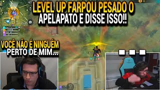 LEVEL UP FARPOU O APELAPATO APÓS ISSO ACONTECER, APELA NÃO FEZ NADA PELO FREE FIRE?