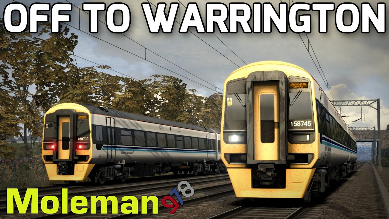Train Simulator 2016 | Class 158 | Liverpool - Manchester