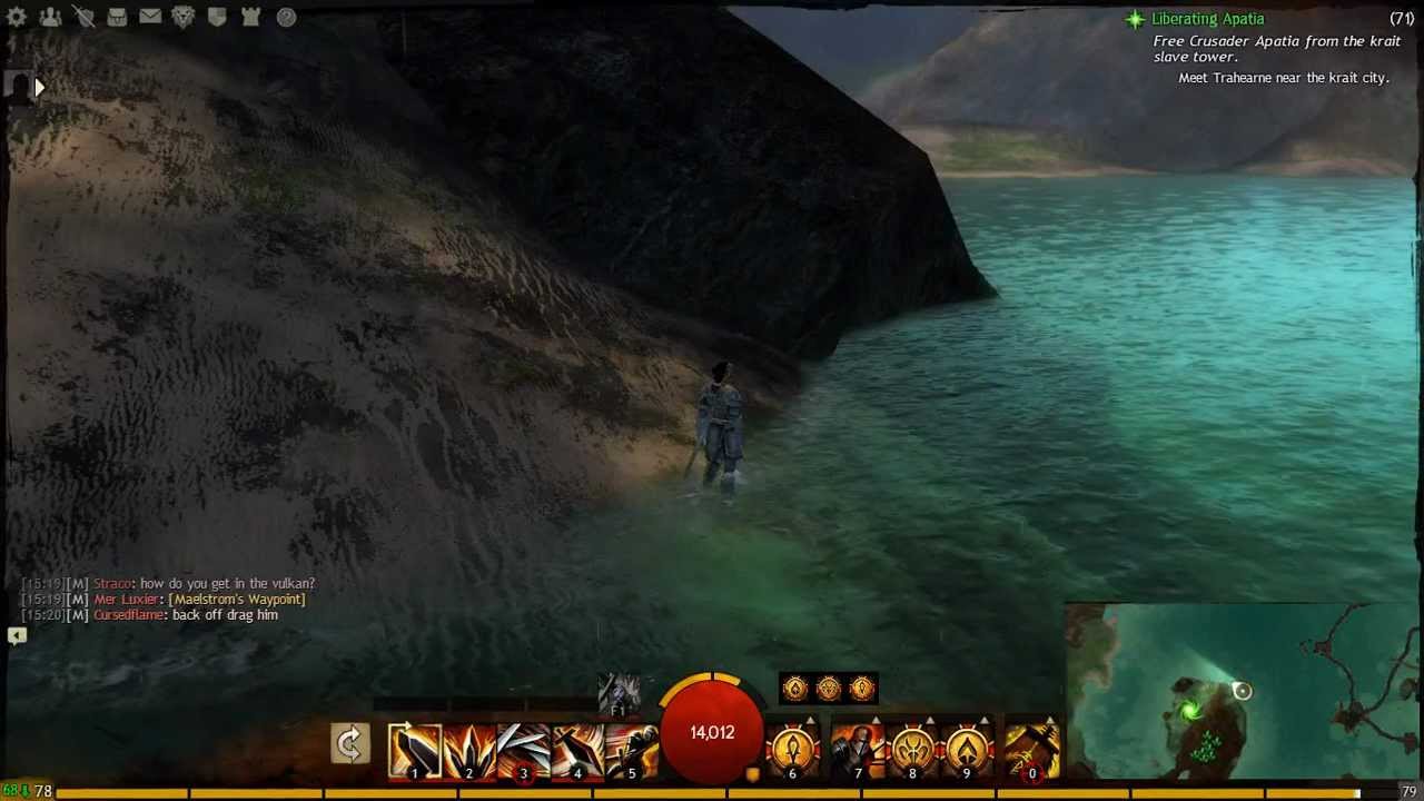 Gw2 Artichoke farming spot Mount Maelstrom YouTube