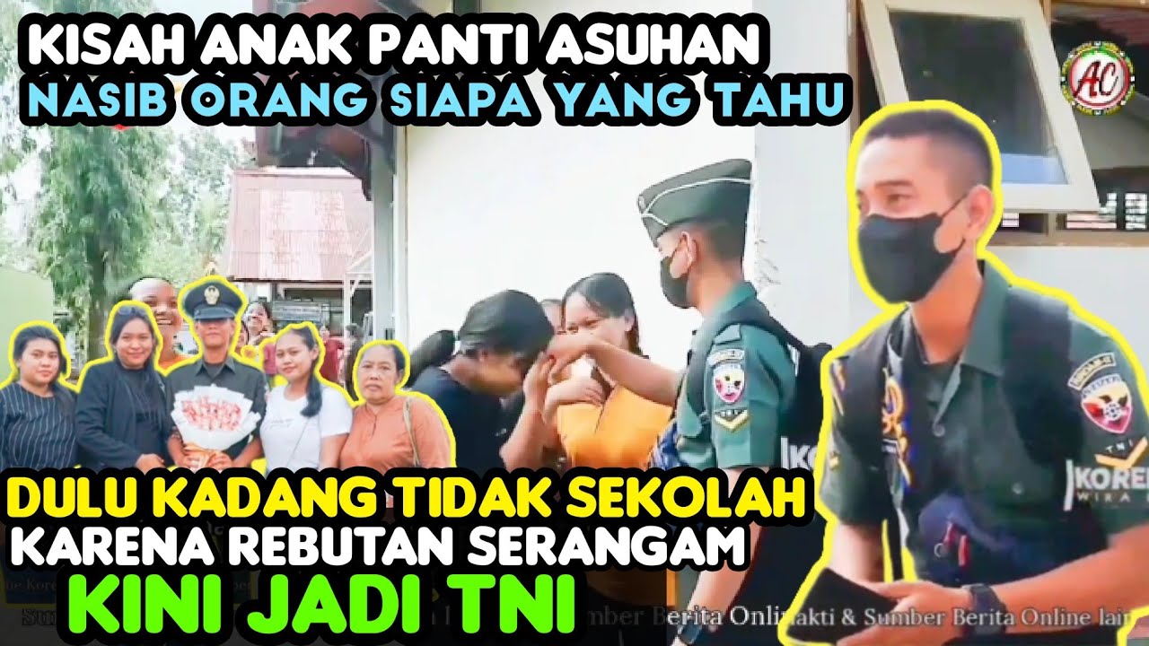Kisah Haru Anak Panti Asuhan Lulus Tes Bintara TNI AD